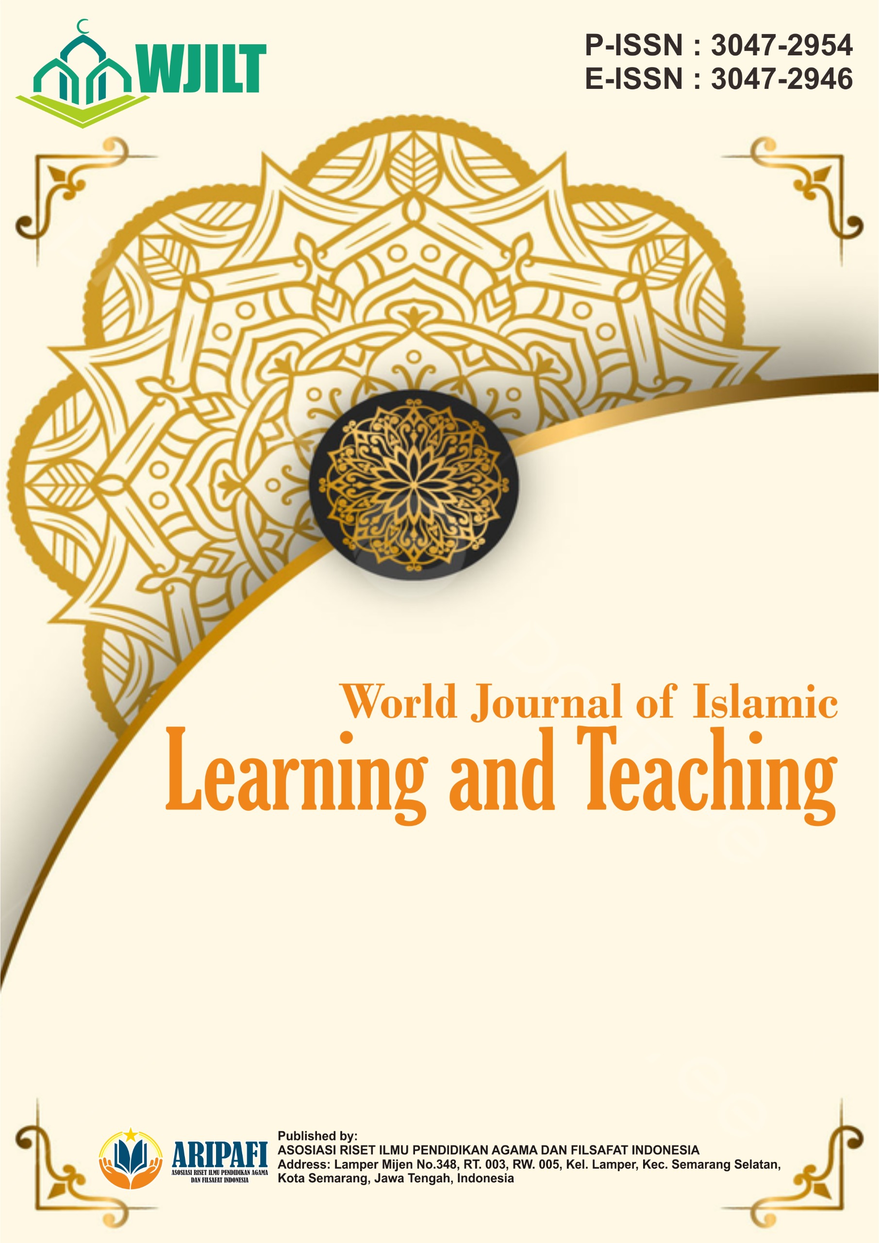 					View Vol. 3 No. 1 (2026): World Journal of Islamic Learning and Teaching
				
