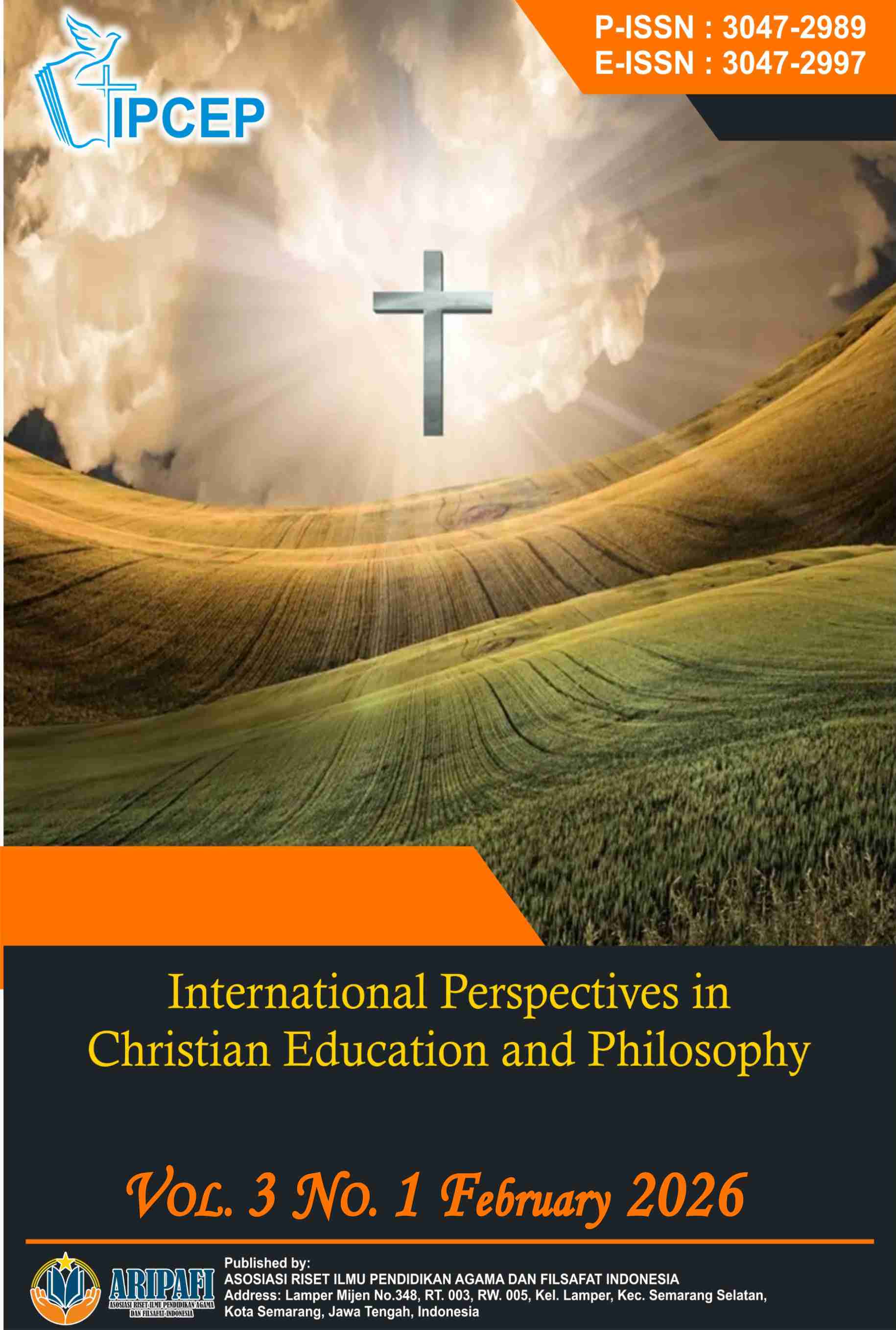 					View Vol. 3 No. 1 (2026):  February : International Perspectives in Christian Education and Philosophy
				